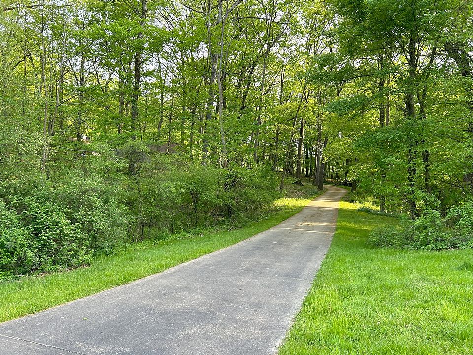 Driveway view from road