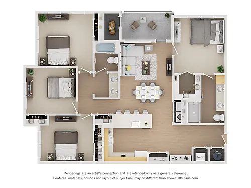 Floor plan D1