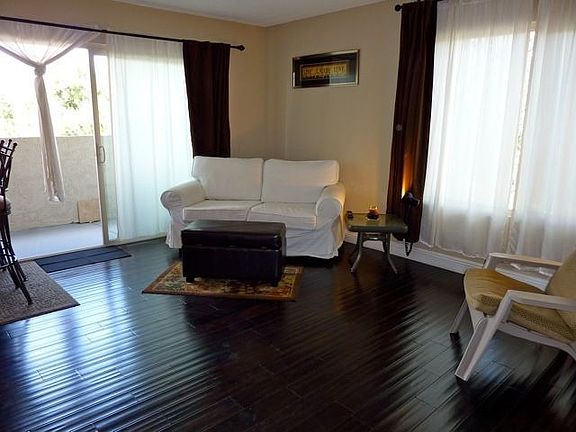 New wood floors, new window, light and bight top corner unit