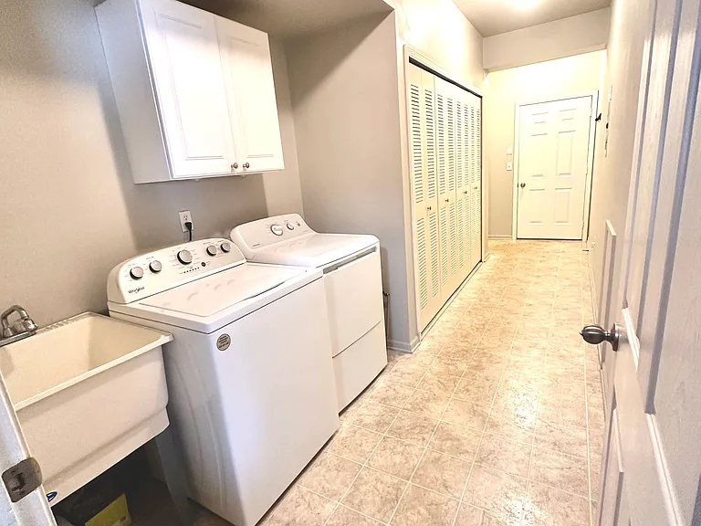 Laundry & Way to Garage