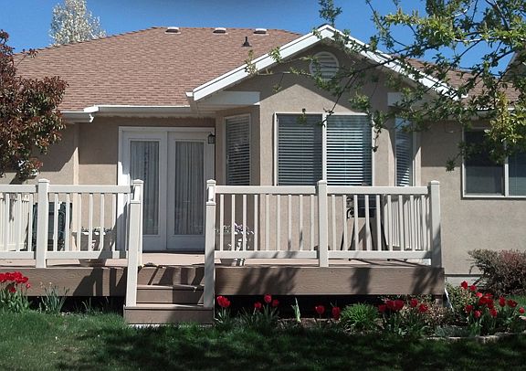 Back patio facing North