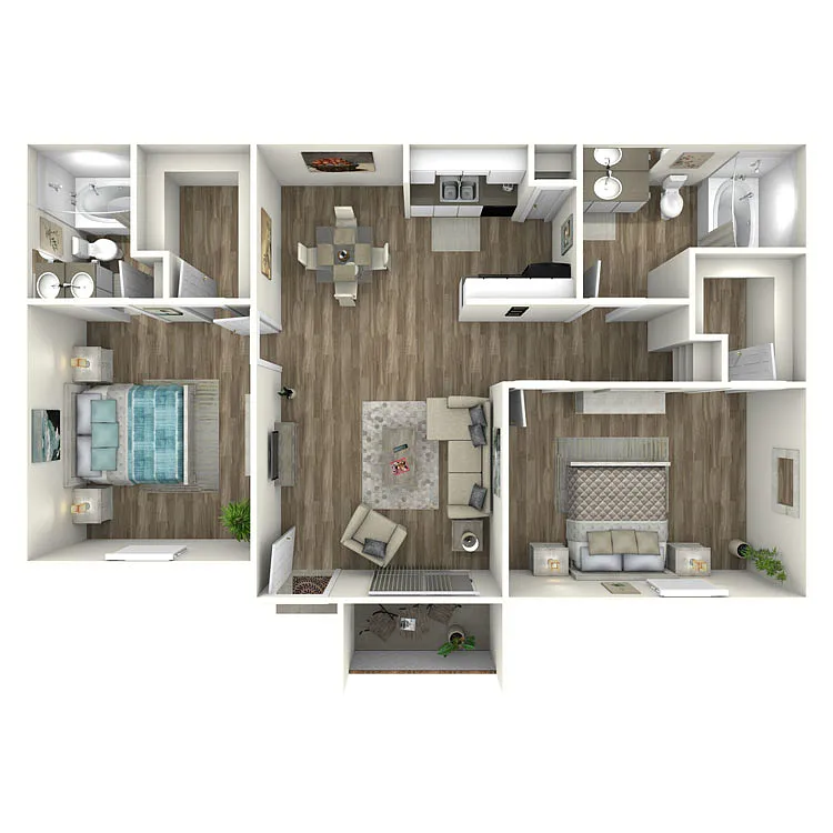 Floor plan D