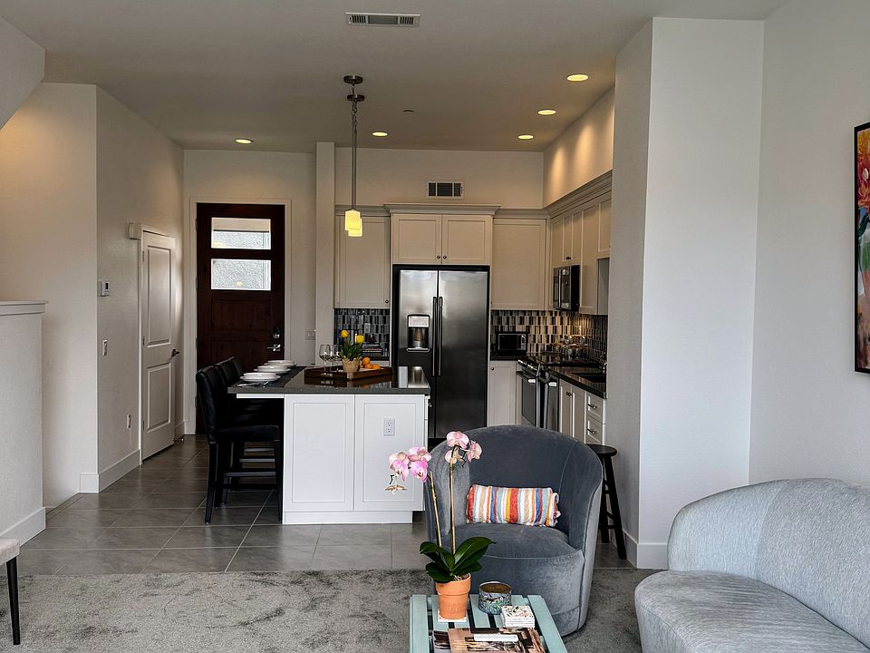 Great room from patio
