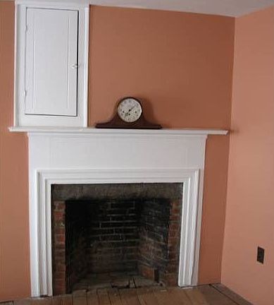 Upstairs Fireplace