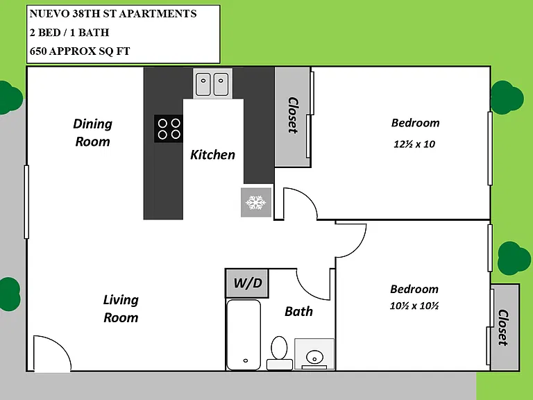 38th North Apartments — Photo 13