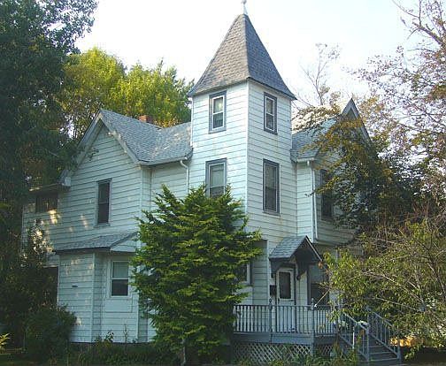 Side Front of Large Victorian