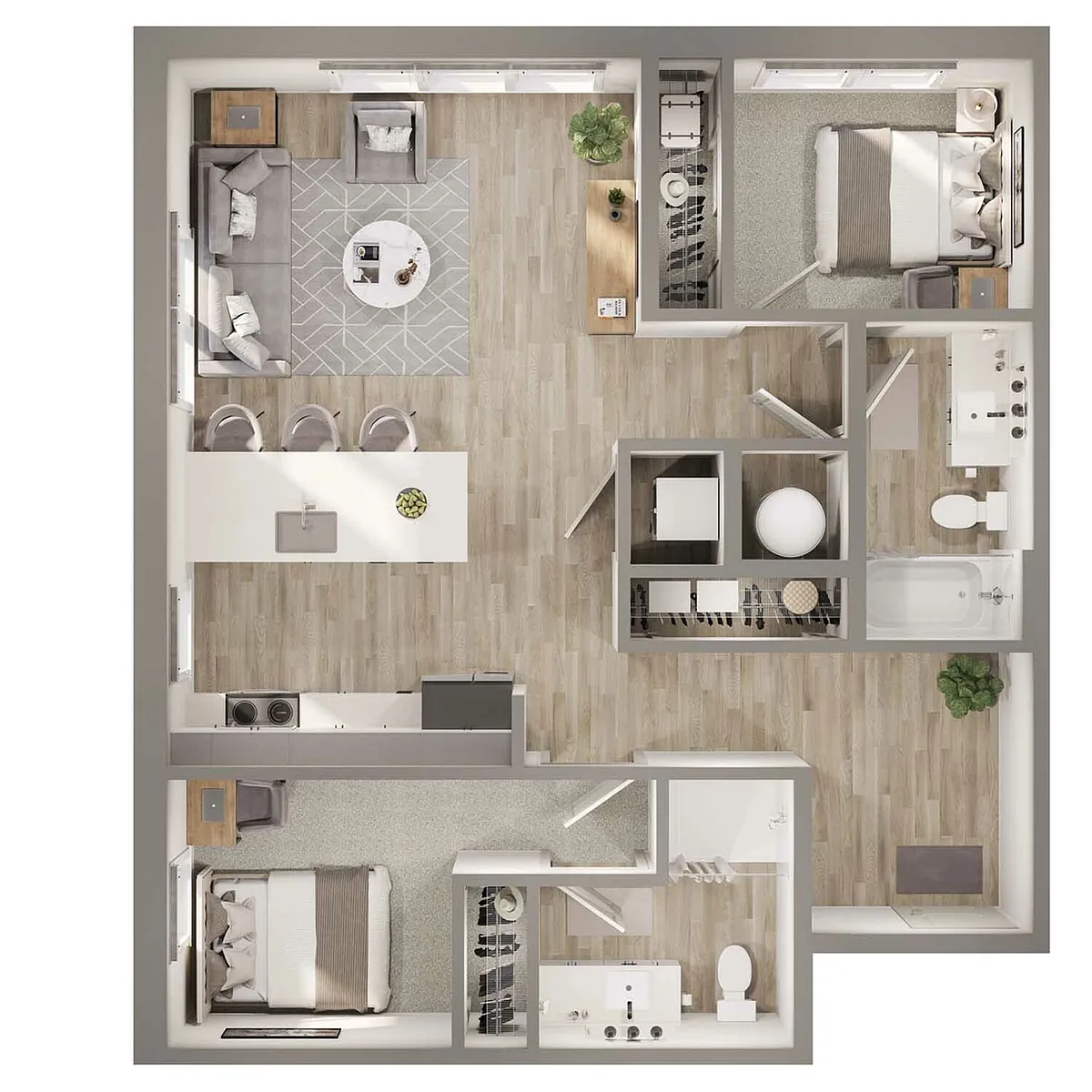 Floor plan B2