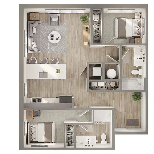 Floor plan B2