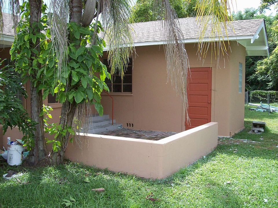 Rear patio view