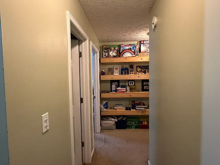 Upstairs hall at top of stair