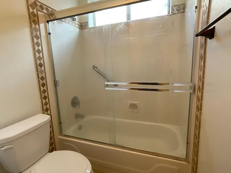 Primary bath separate room for toilet and bath