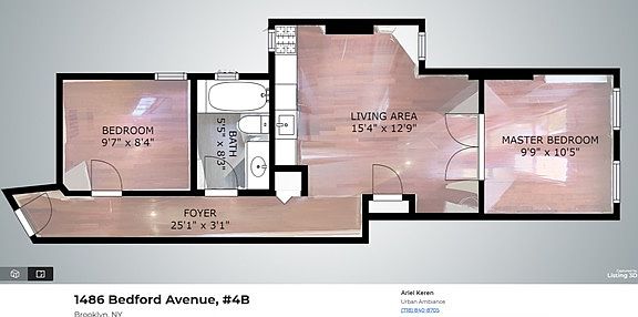 2nd image of 1486 Bedford Ave #4BB