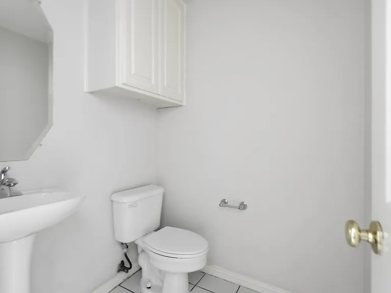 half bathroom downstair