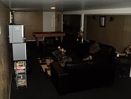 Full Finished basement with extra room