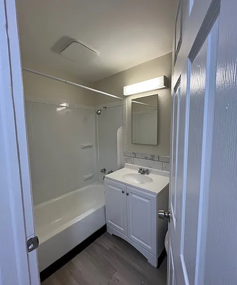 Unit #A-02: 2BED 2 BATH. Bathroom.