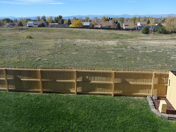 View from upstairs bedroom