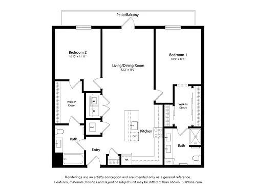 Floor plan 321