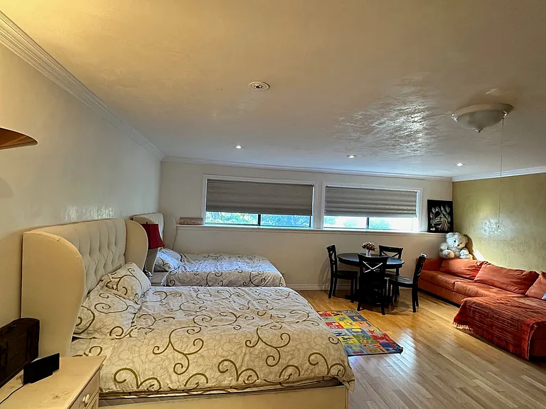 Basement bedroom