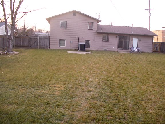 Rear view backyard