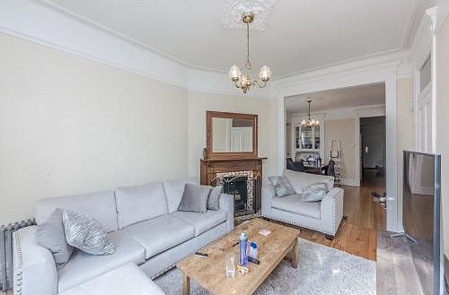 LR with Wood Burning Fireplace