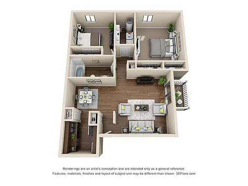 Floor plan Smoky
