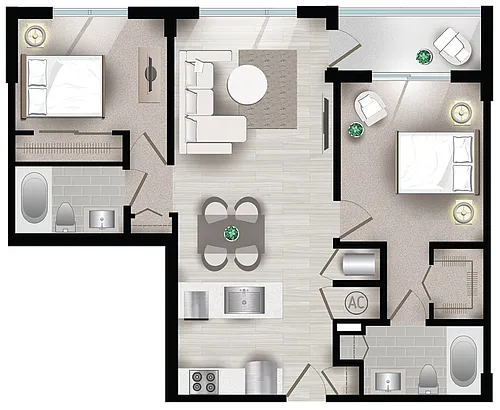 Floor plan Pindo