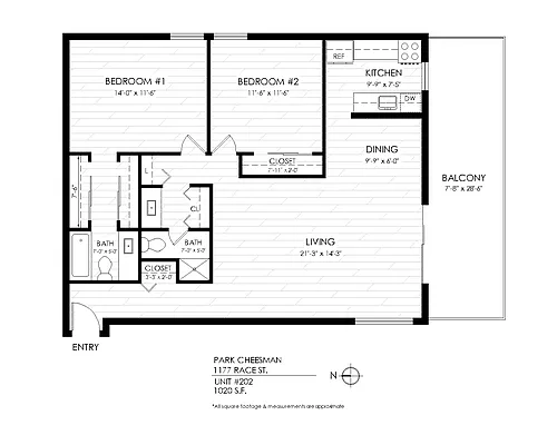Floor plan Zion