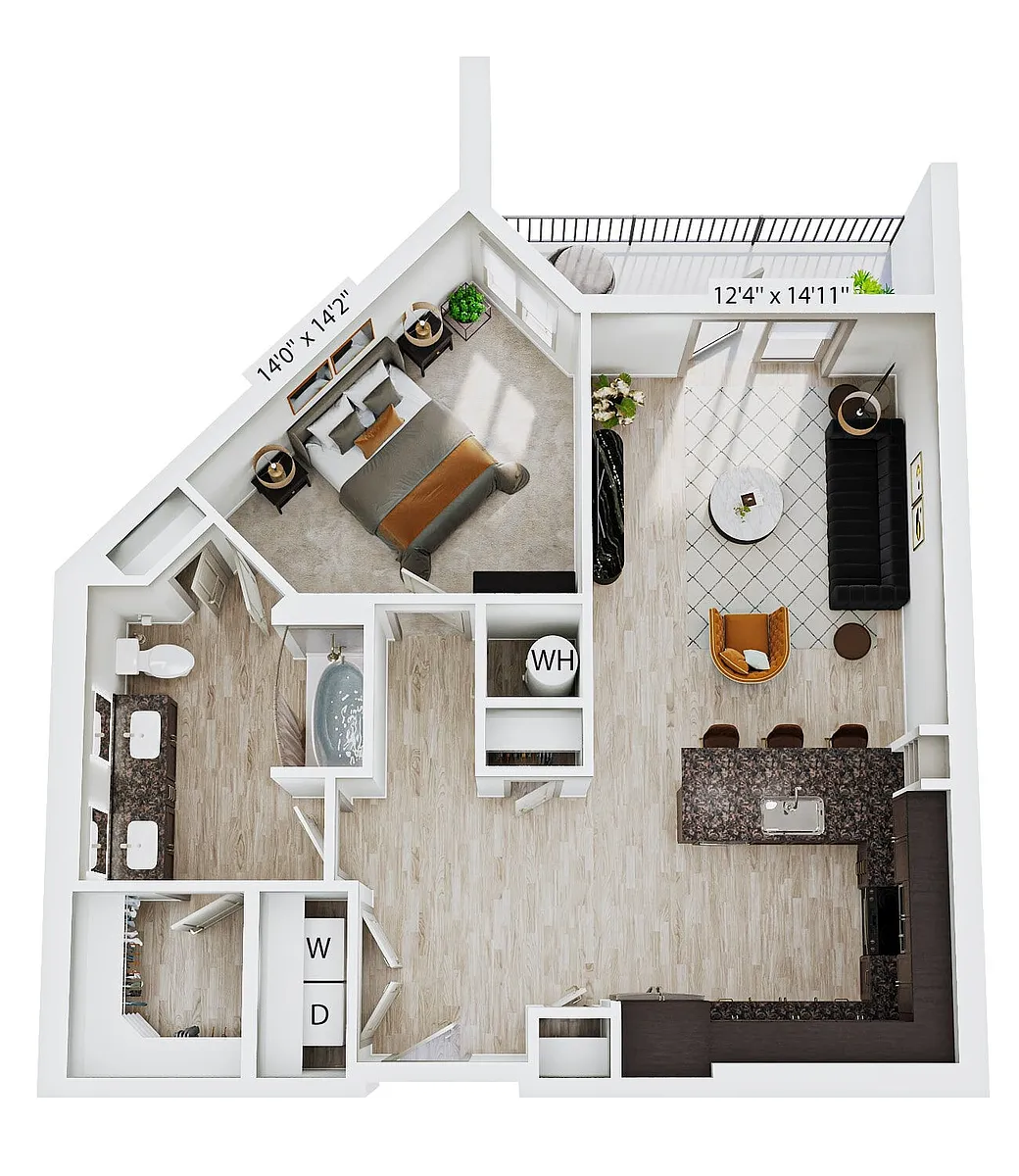 Floor plan A7