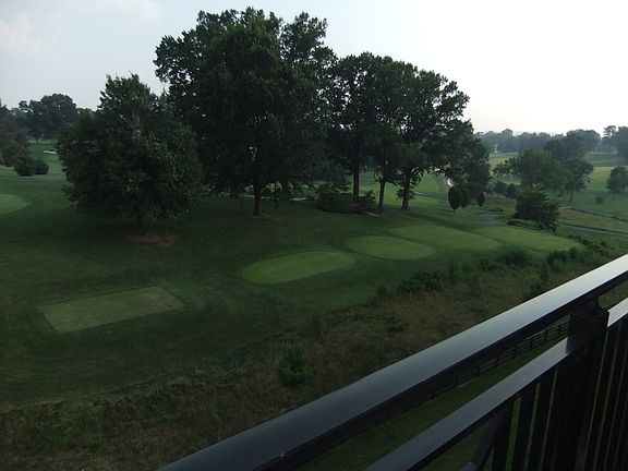 View of golf course from 507