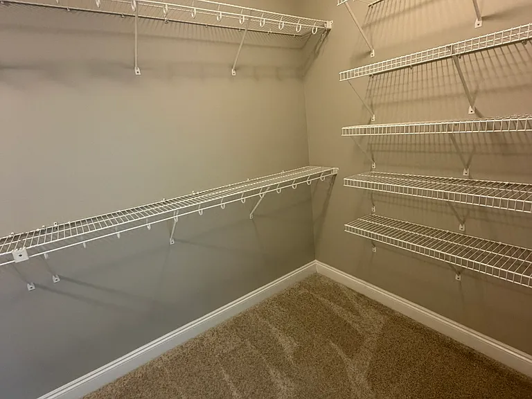 Primary walk-in closet