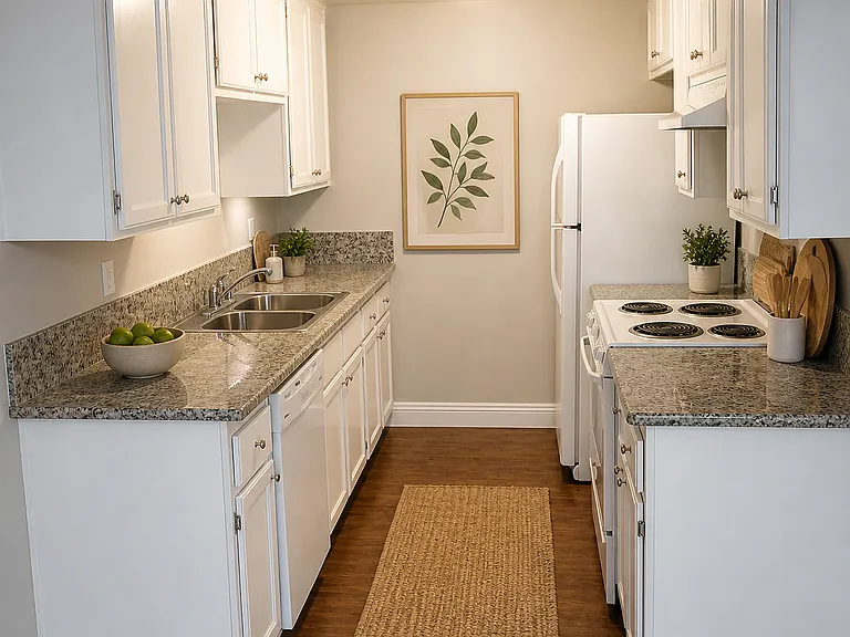 Kitchen (virtually staged)