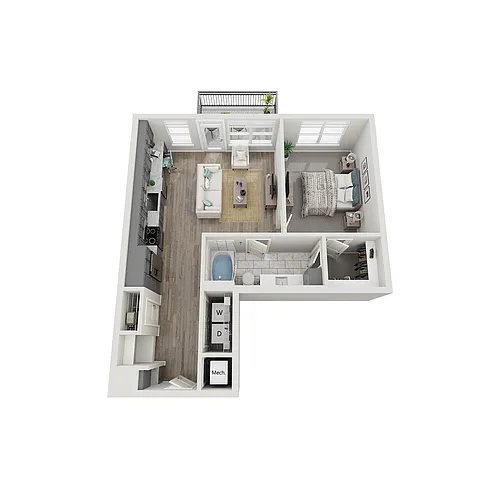 Floor plan 2A4