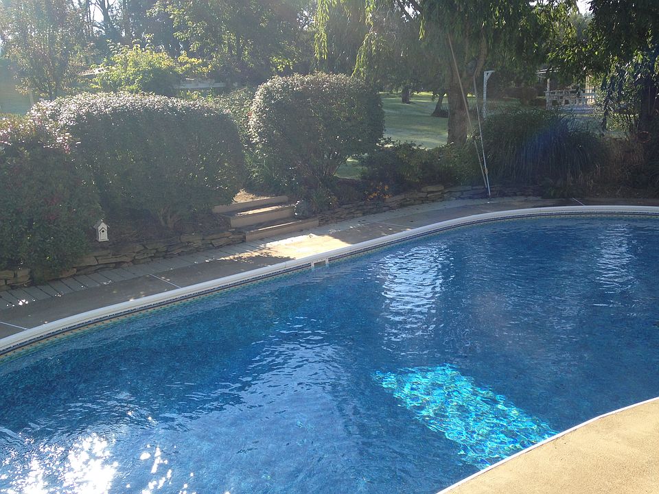 Heated in-ground pool