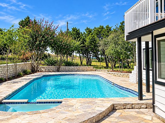 Recently resurfaced pool!