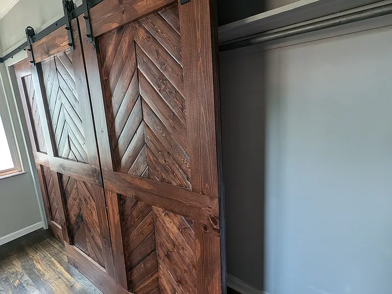Ample closet
