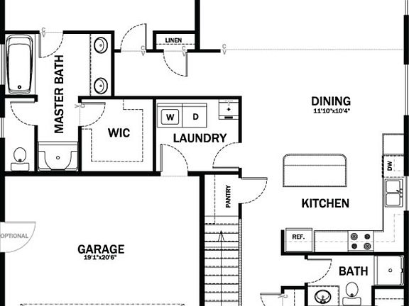 Plan 2740 Main Level
