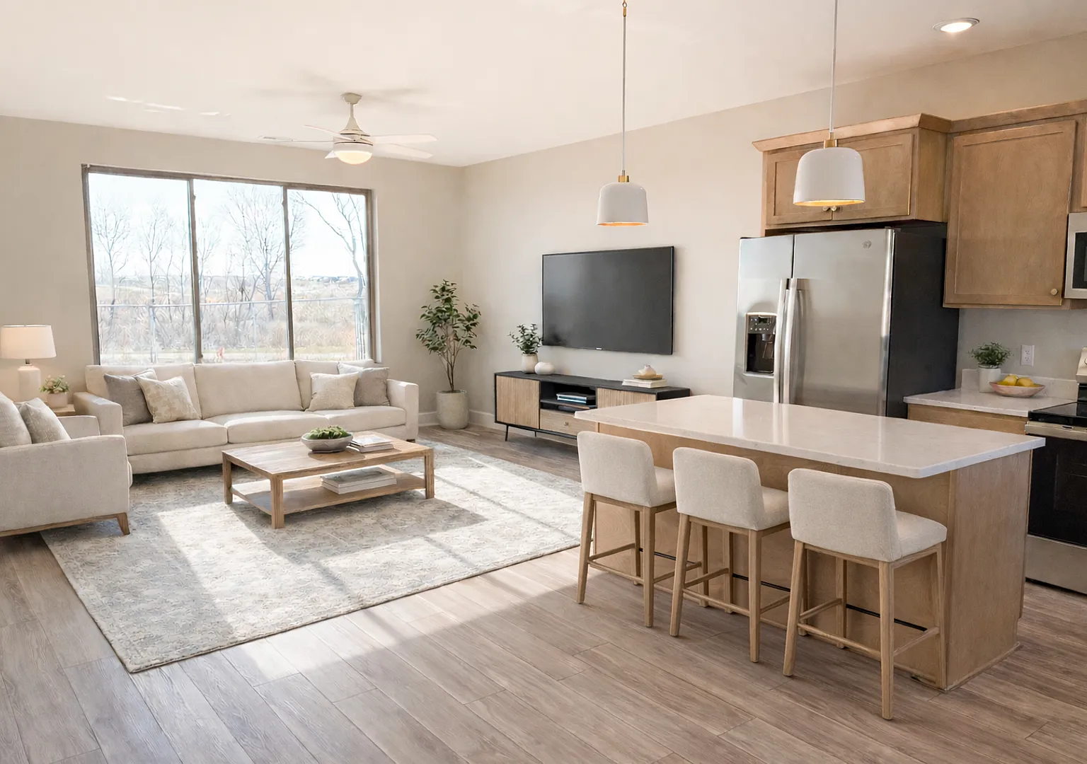 Brand New Three Bedroom Ames Townhome with first month free! — Photo 1