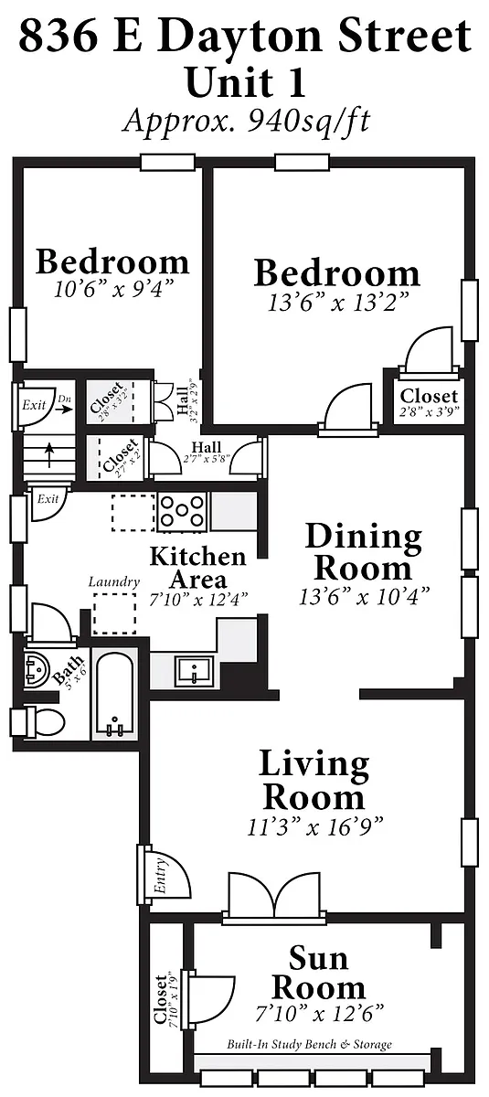 Building Photo - 836 E Dayton St #1