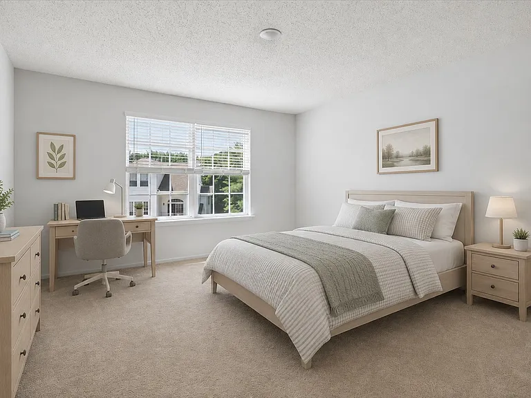 Bedroom 2 - Virtually Staged