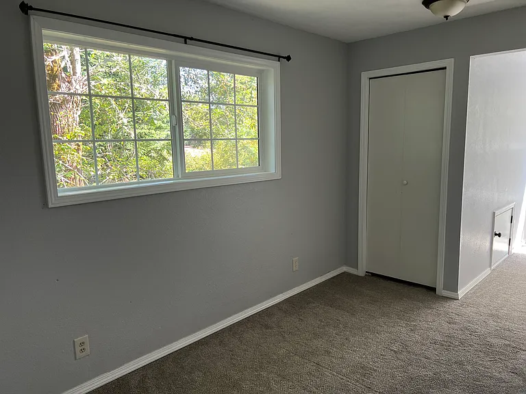 Bedroom 3 window facing greenspace