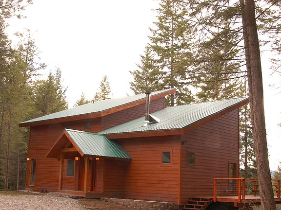 Entry and north side of home