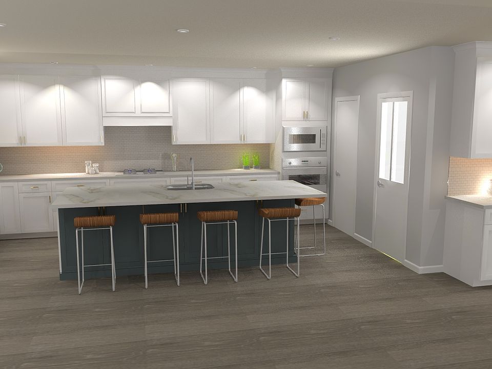 Top Chef ready Custom cabinetry, Sub Zero Bosch appliances, stone quartz countertops.