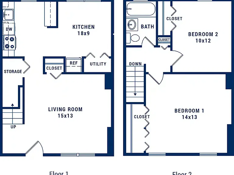 2 Bedroom D - thumbnail 2 Bedroom D - thumbnail