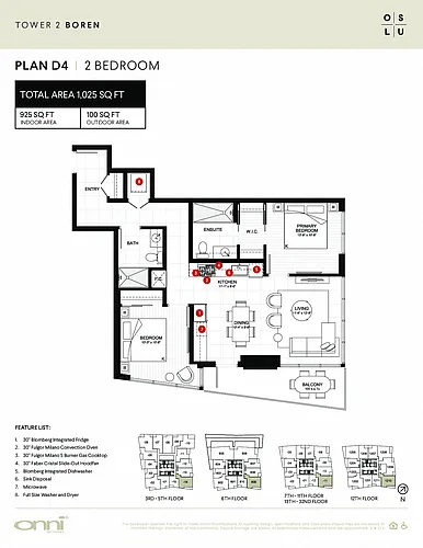 Floor plan Boren D4