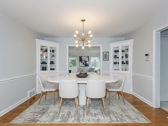 Dining Room Staged with ai