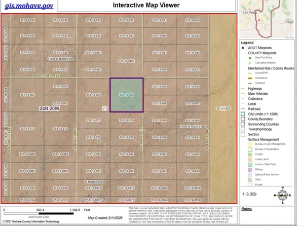Sandra Dr, Dolan Springs, AZ 86441