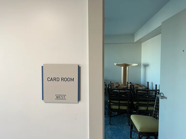 Friendly card room