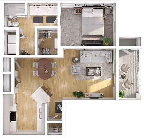 Floor plan Heritage Oaks