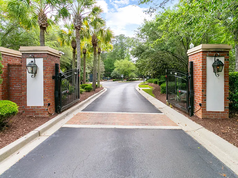 Gated entrance