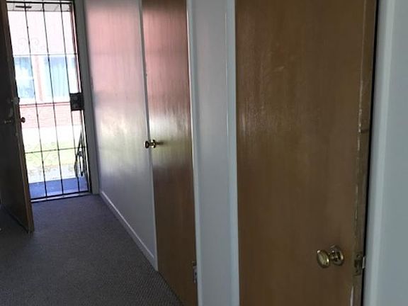 Entry, 2 hall closets